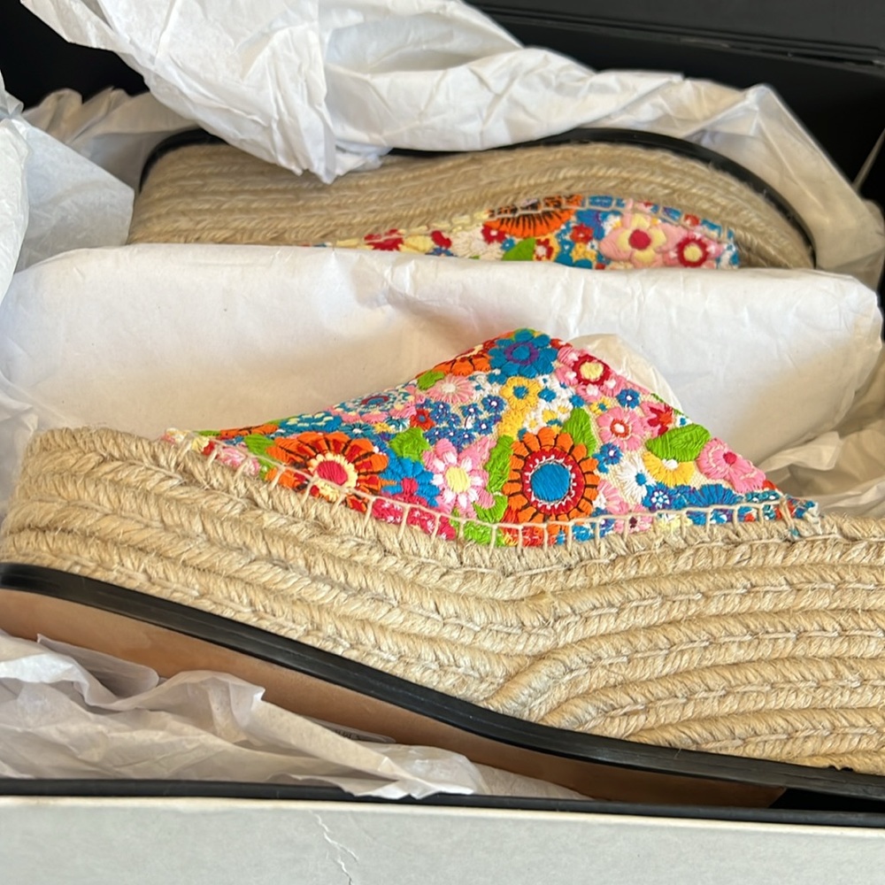 Authentic New Loewe Petal Espadrille Size 38/US 8 - Picture 16 of 16